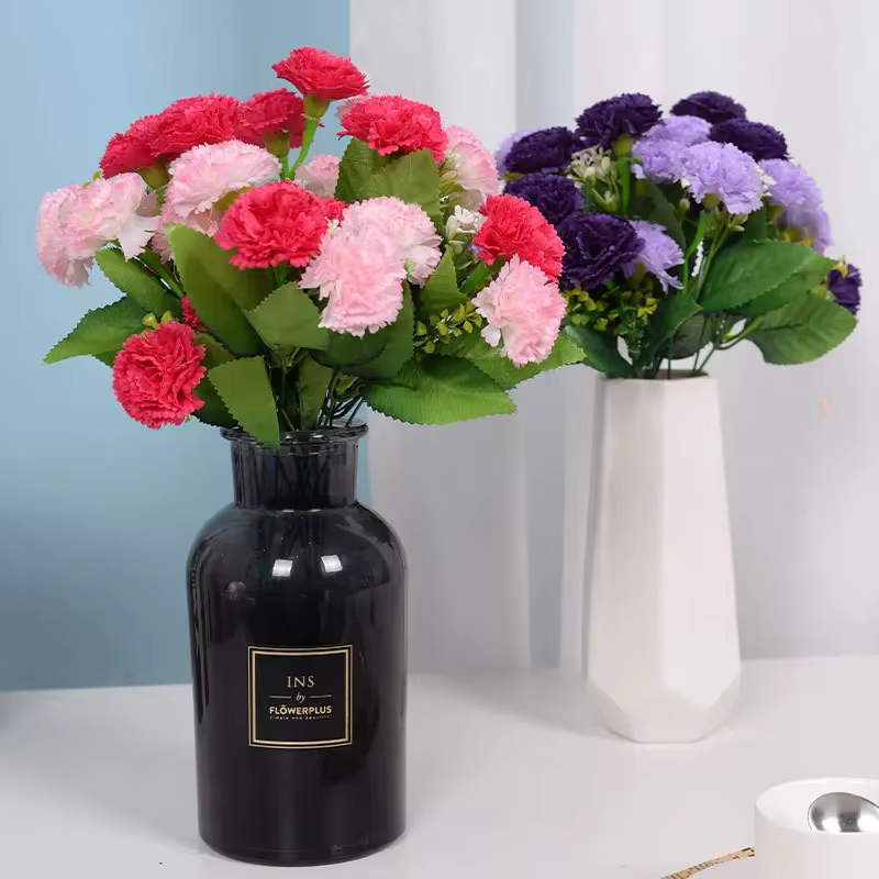 InjFlower-Bouquet de fleurs artificielles pour la décoration de la maison