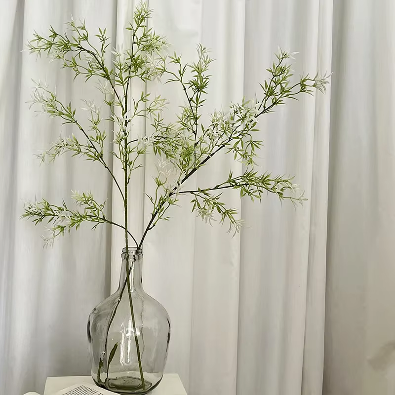 Feuille de bambou artificielle 128CM