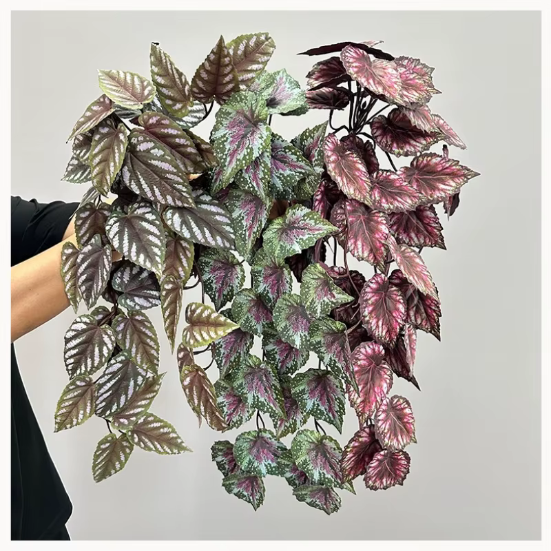 3 plantes artificielles en soie