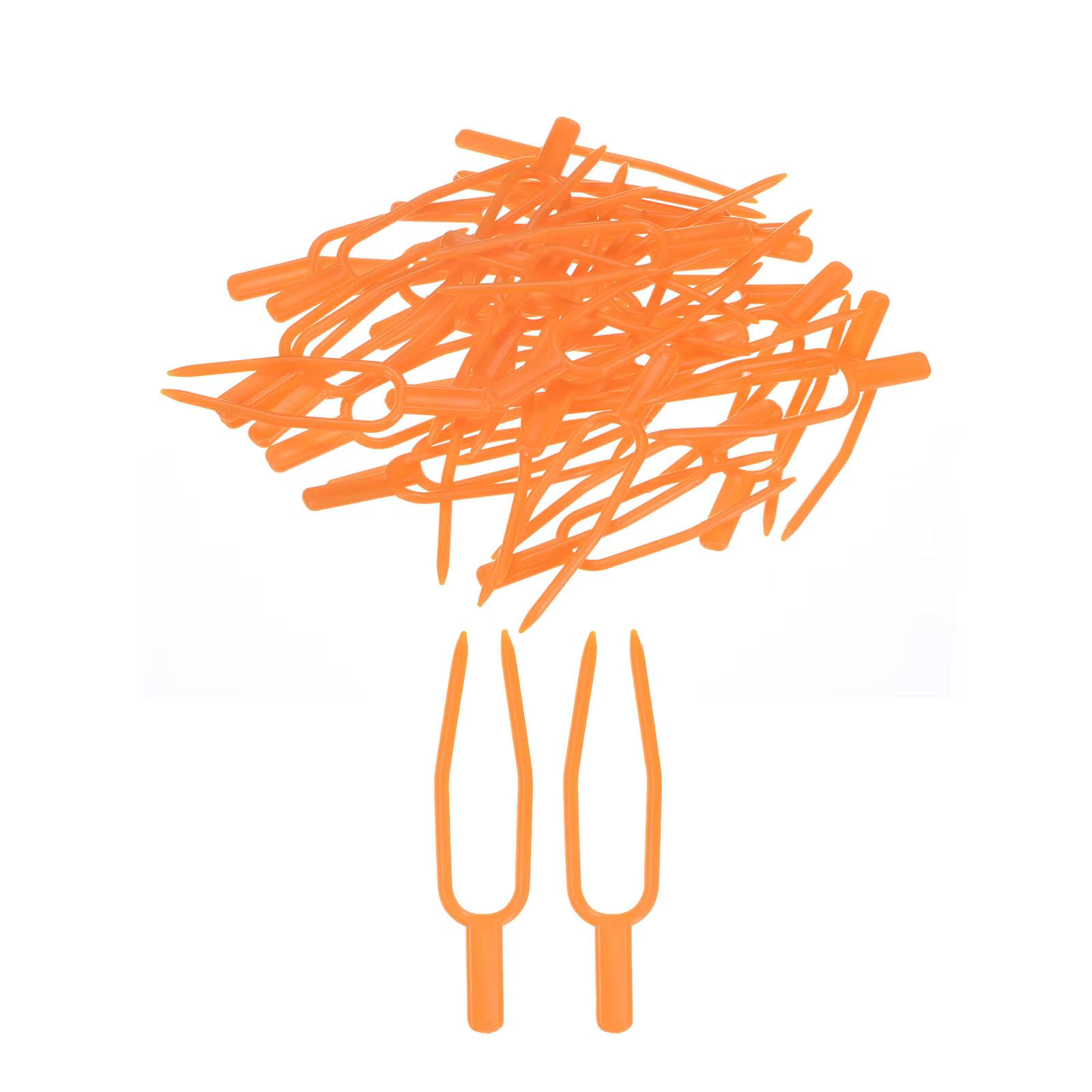 Lot de 50 attaches de jardinage en plastique