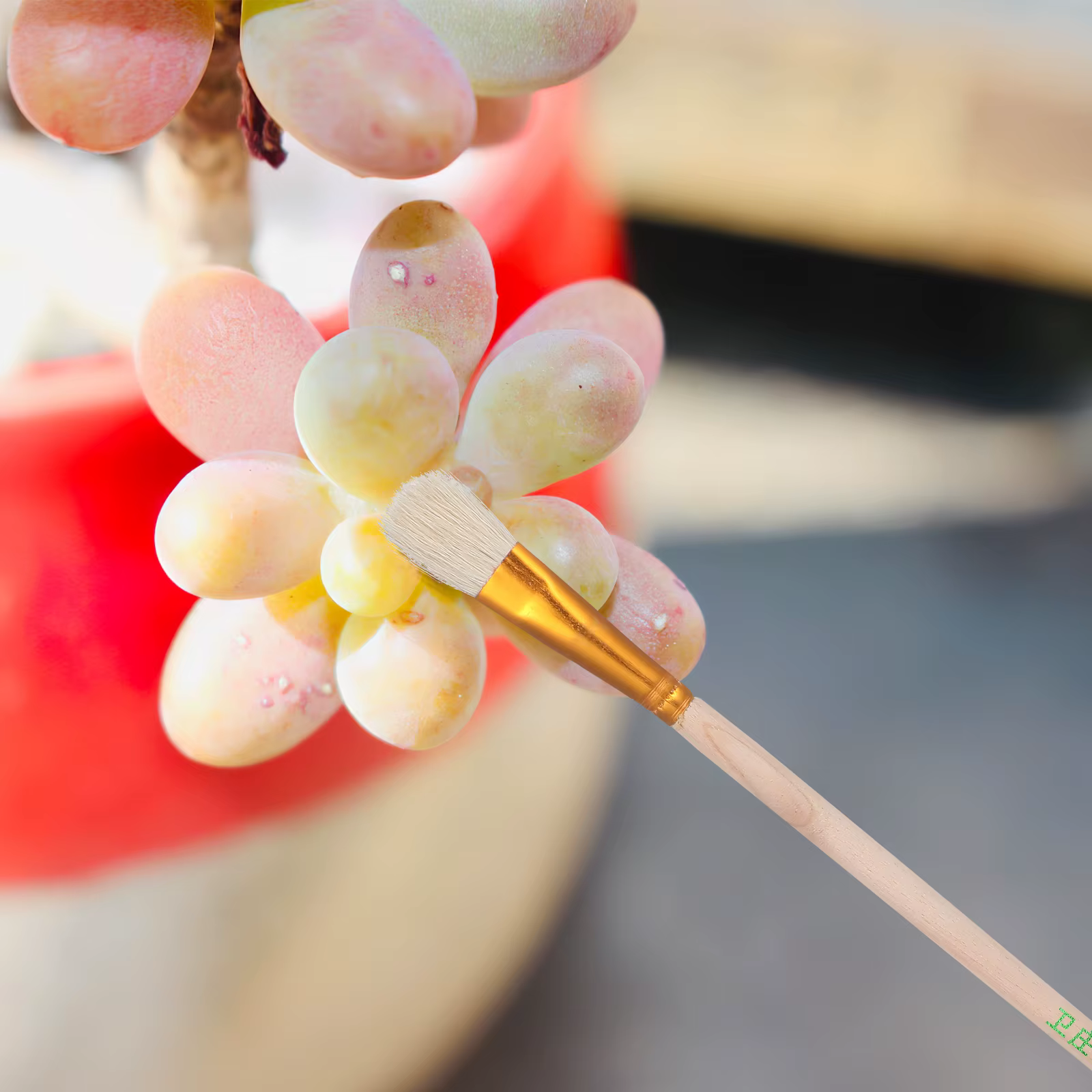 Brosse de polinisation pour plantes succulentes