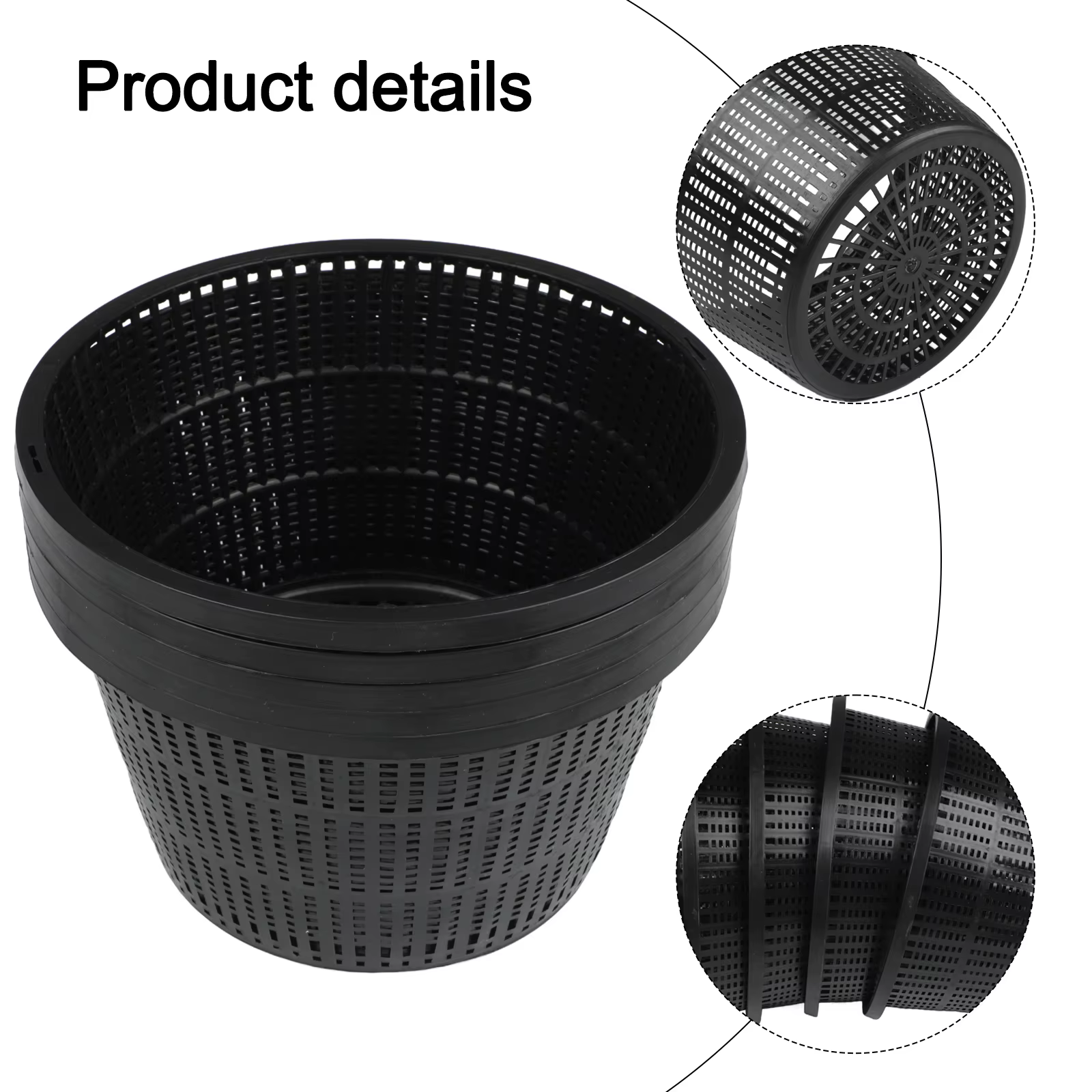 Pots en filet hydroponique pour plantes