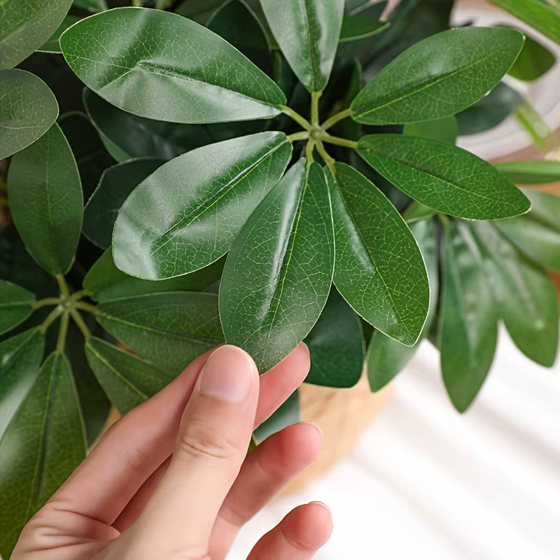 Plante artificielle | Feuilles artificielles avec tige