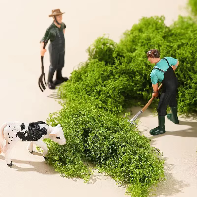 30/100g plantes vertes artificielles mousse vie éternelle