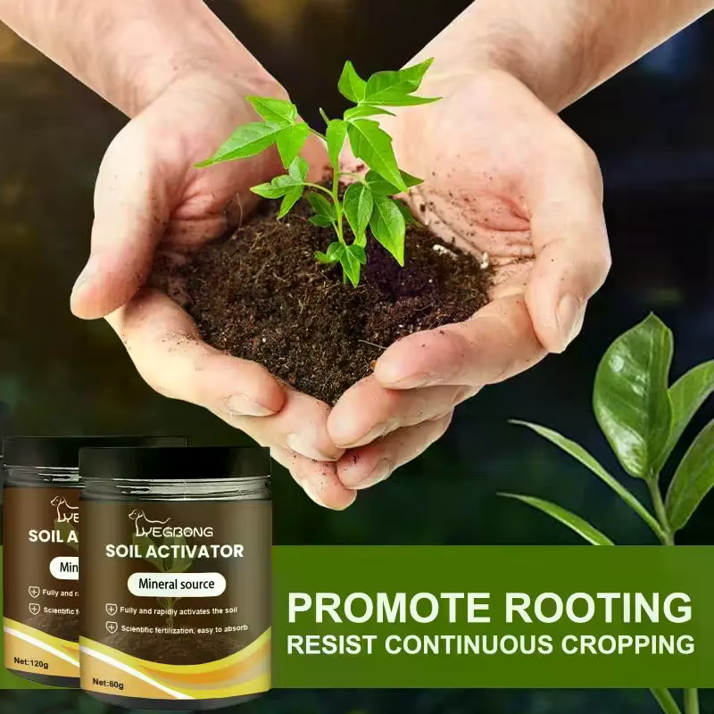 Activateur de sol, engrais pour plantes