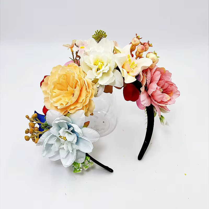 Couronne de fleurs mexicaines