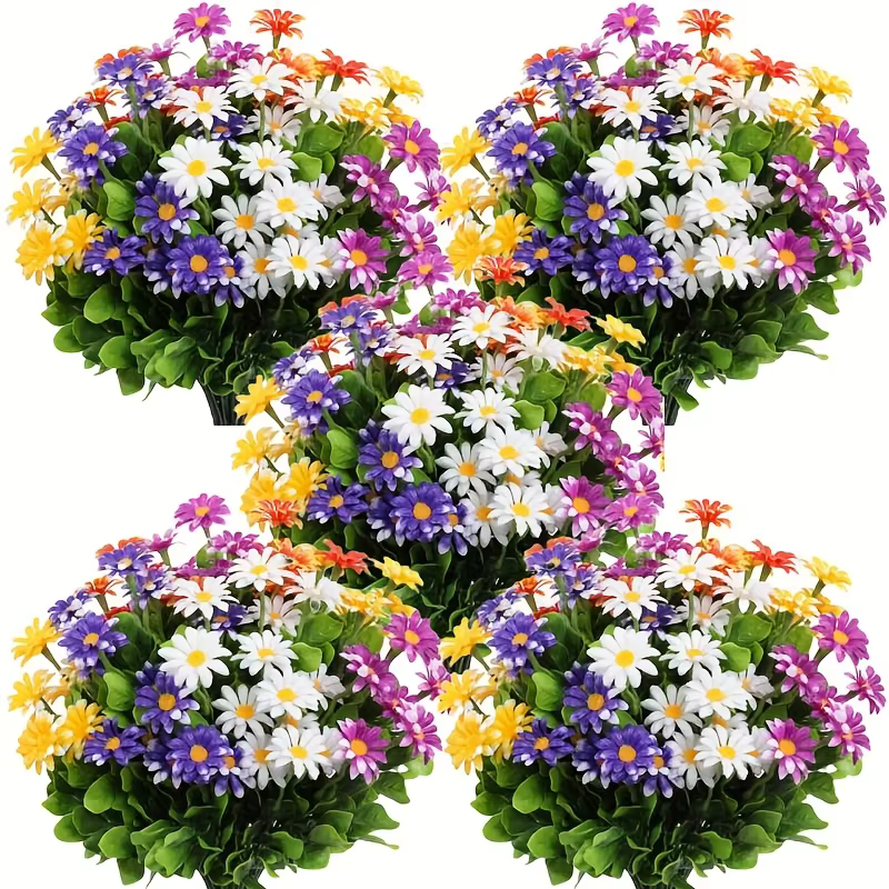 Fleurs artificielles d'extérieur
