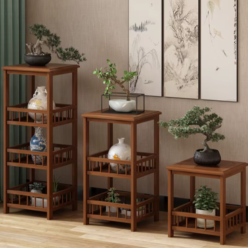 Support pour plantes sur pied de Style chinois