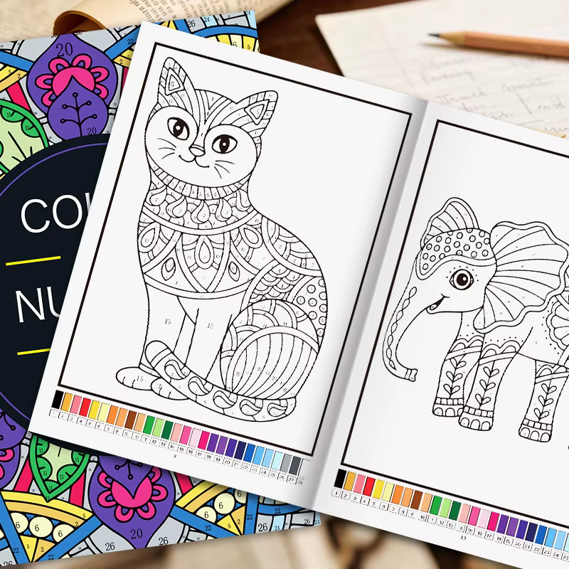 Livre de coloriage amusant pour le dessin de graffitis