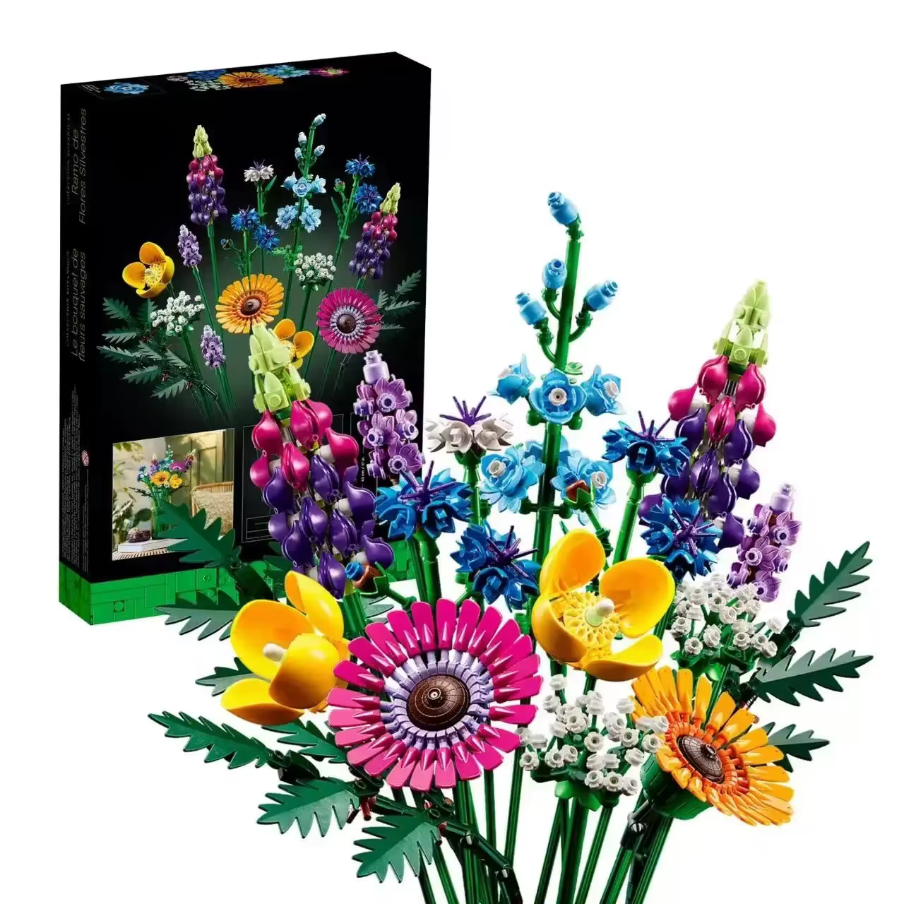 Fleurs artificielles 3D