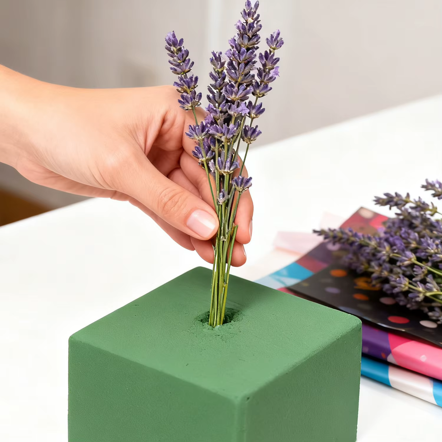 Blocs de mousse florale carrés