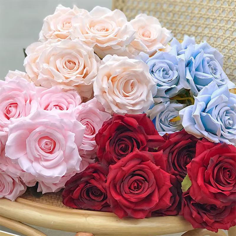Roses Artificielles pour Décoration de Maison