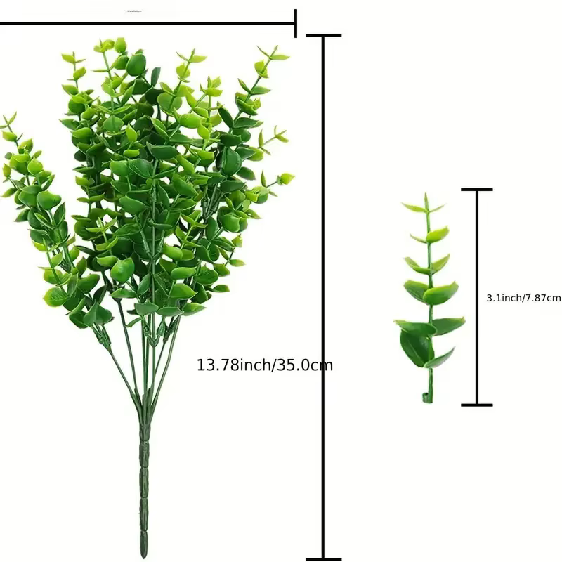 Plantes artificielles en plastique