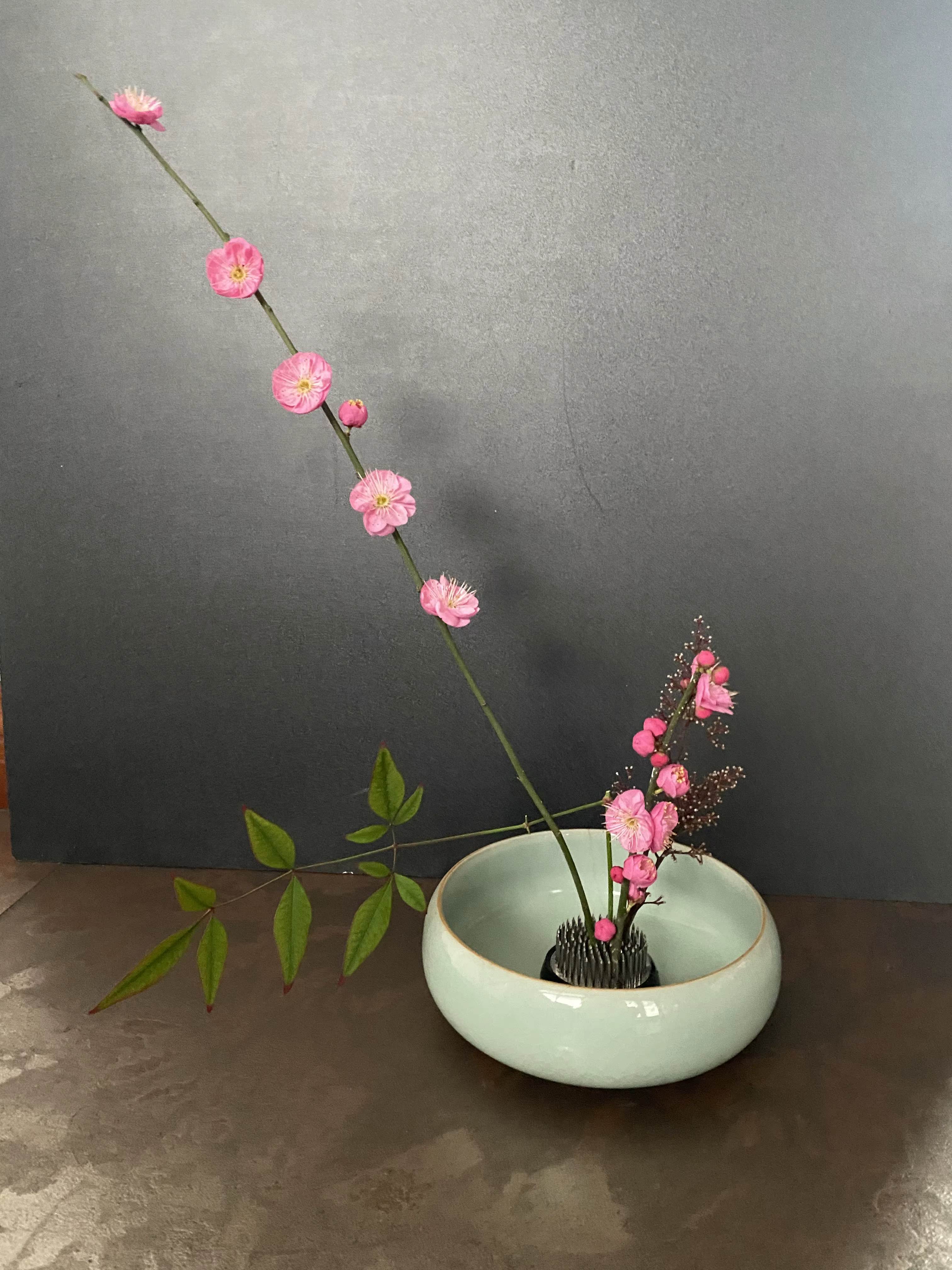 Ikebana Kenzan – porte-fleurs japonais en acier inoxydable