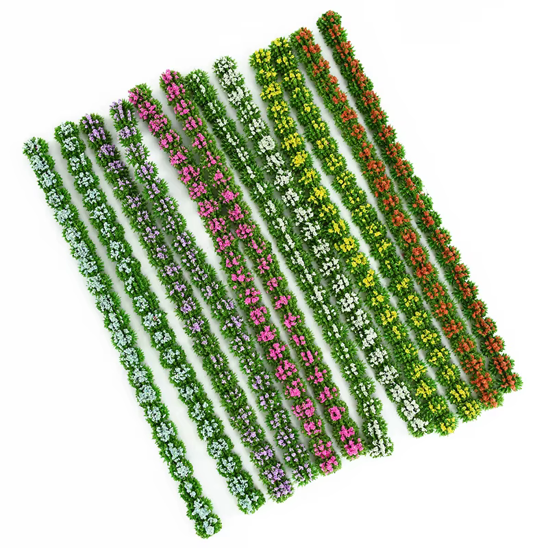 Bande d'arbustes Miniature artificielle