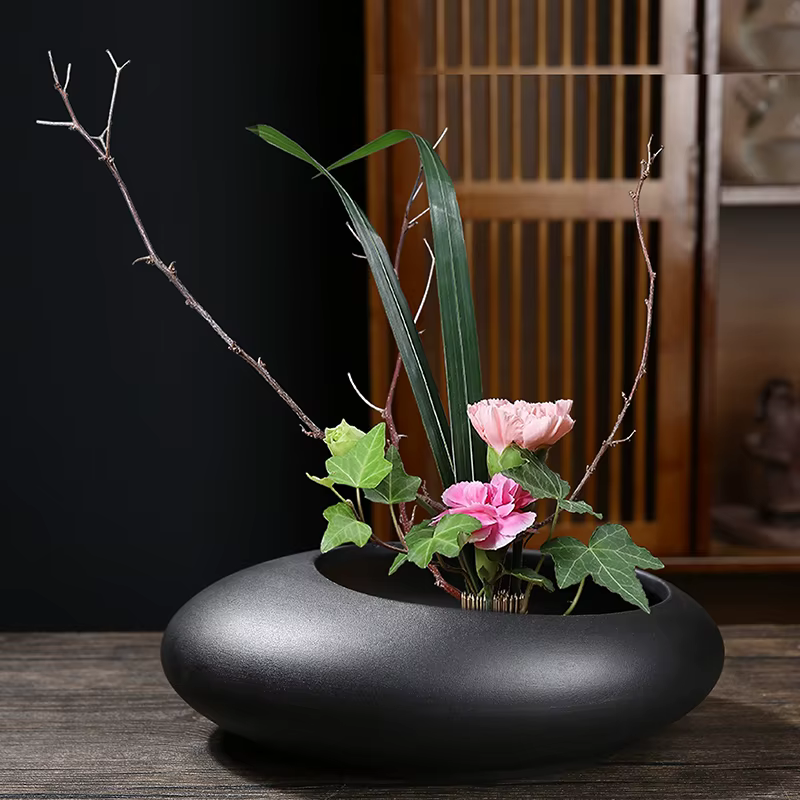 Arrangement de fleurs de Style chinois