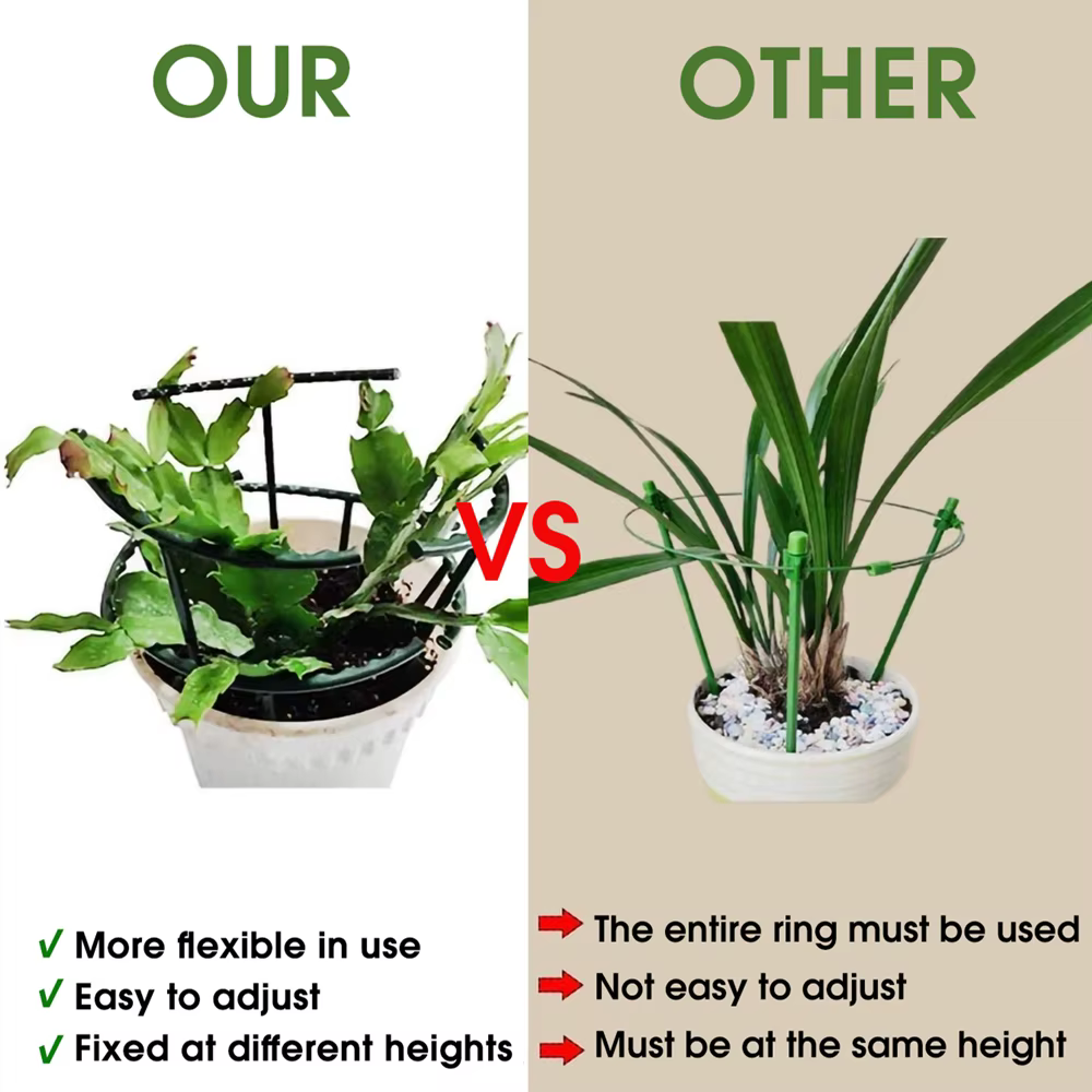 Support de plante en plastique
