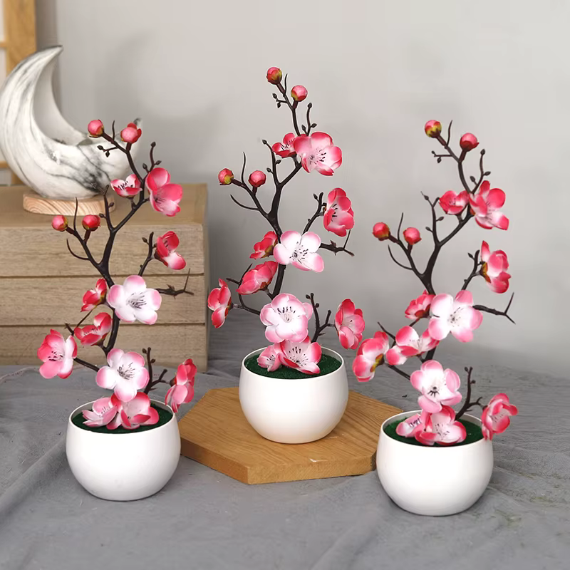 Fausses Branches de pin PE vertes de noël