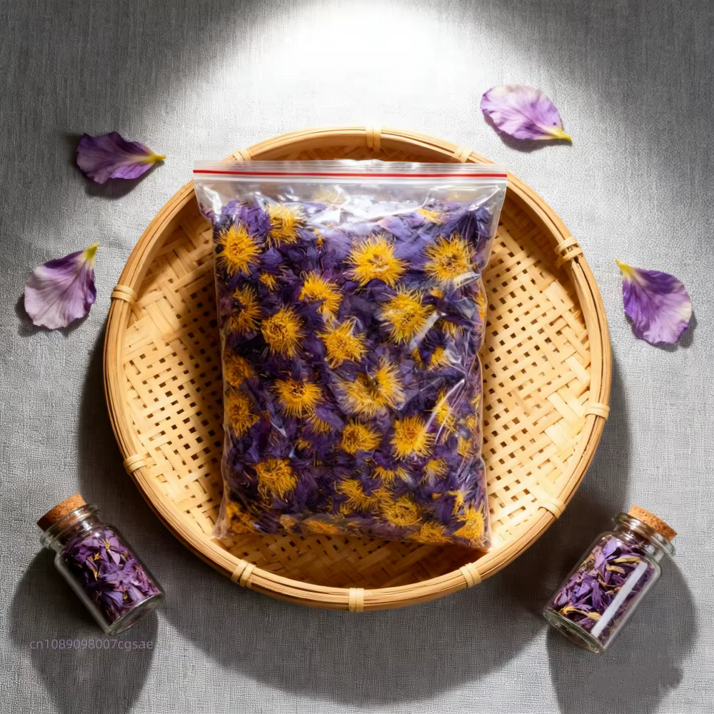Fleurs de lotus séchées aromatiques naturelles - Matériel artisanal pour la fabrication de savon/bougie/parfum |