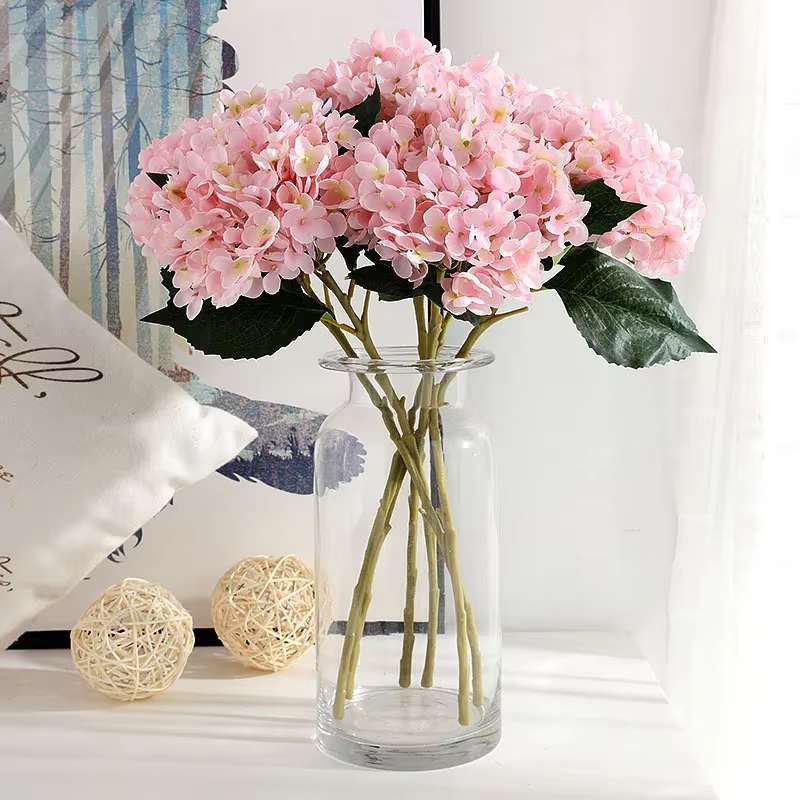 Fleur d'hortensia artificielle 20cm