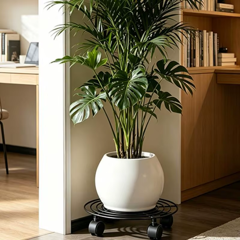 Plateau Pot mobile avec roue