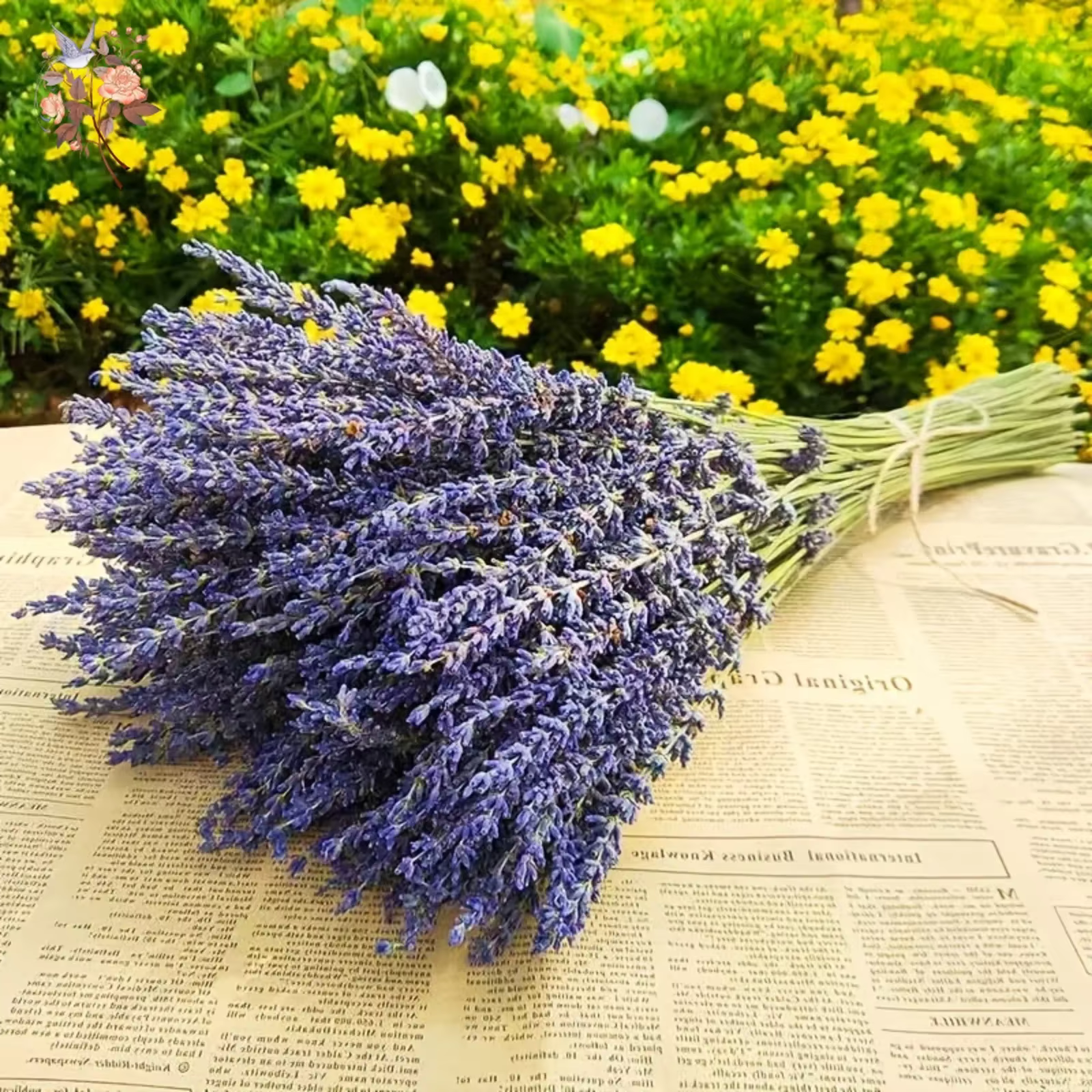 Bouquets de fleurs séchées naturelles de µpour la décoration intérieure