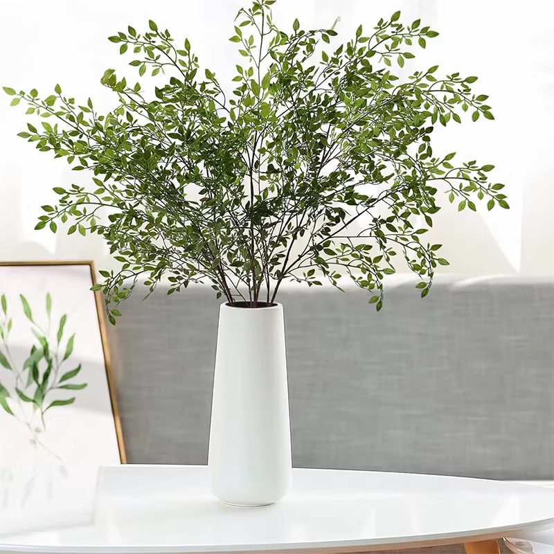 Plante verte artificielle de 43.3 pouces