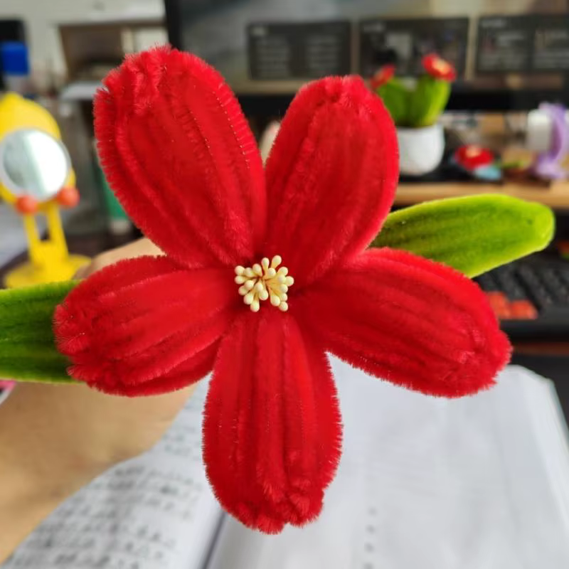 400 pièces de 2 mm, mini-tiges de fleurs artificielles