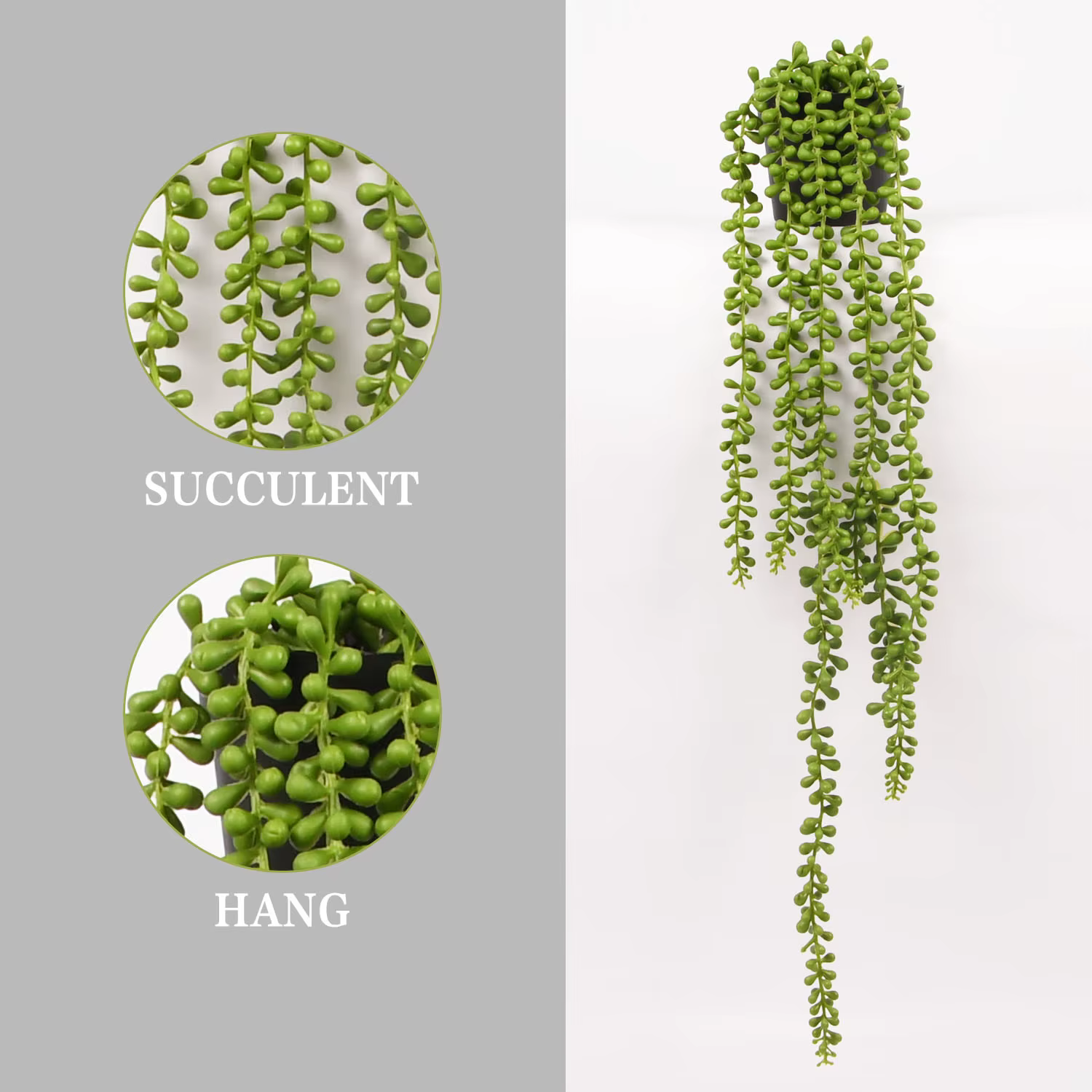 Plantes Artificielles de Vigne pour Décoration Murale