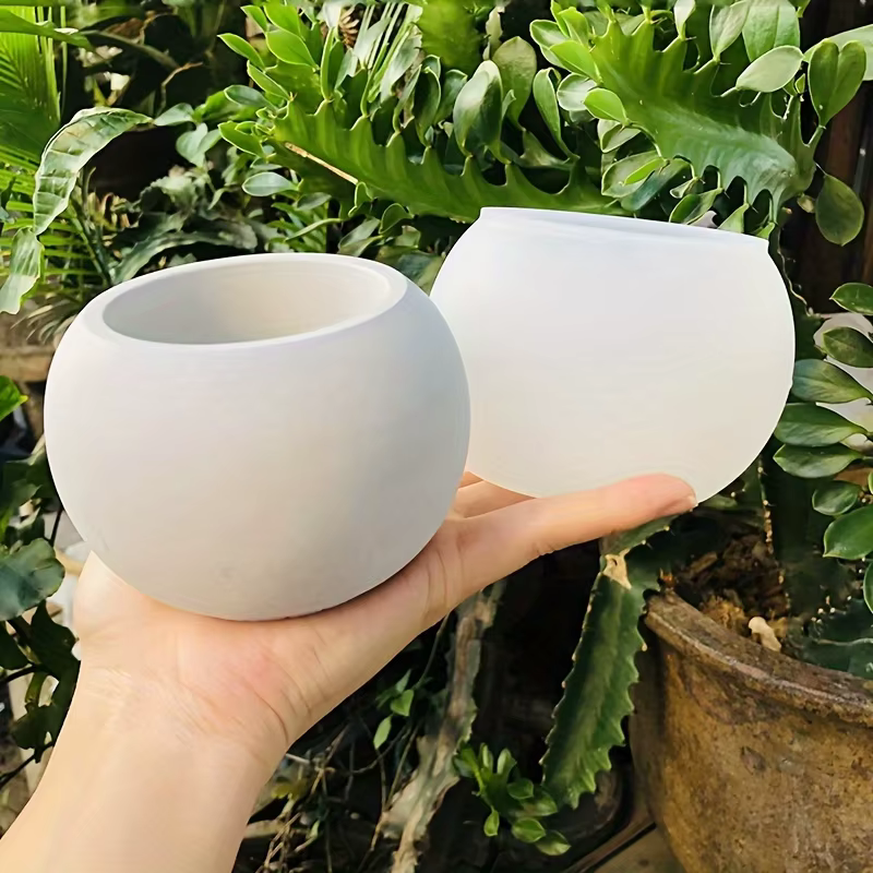 Pot de fleur en Silicone