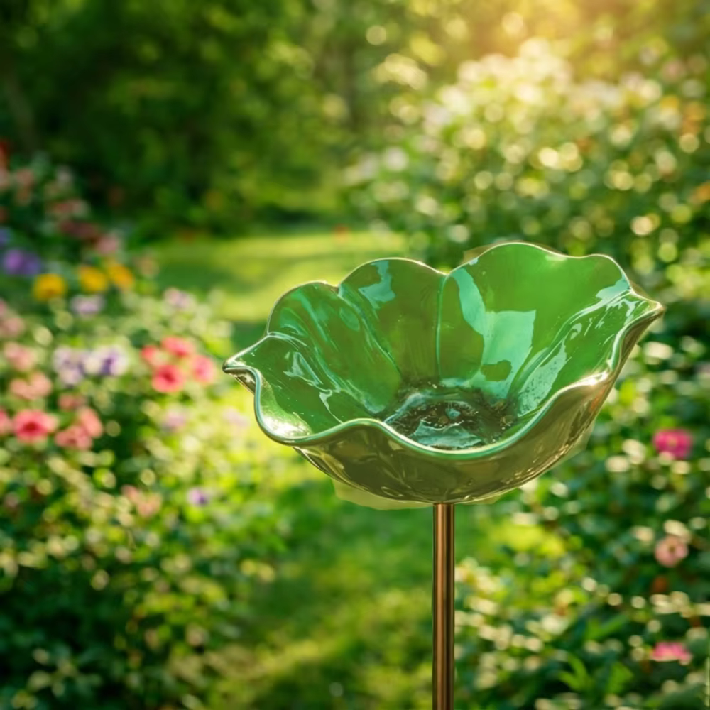 Piquet de jardin en métal artisanal