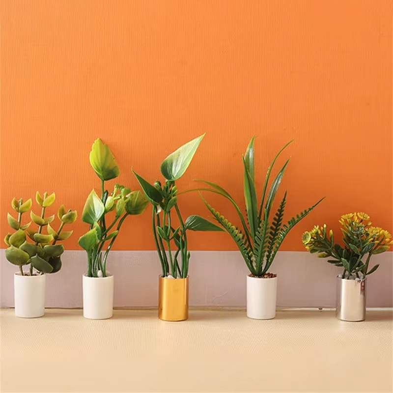 Plante Miniature en Pot pour maison de poupée 1:12