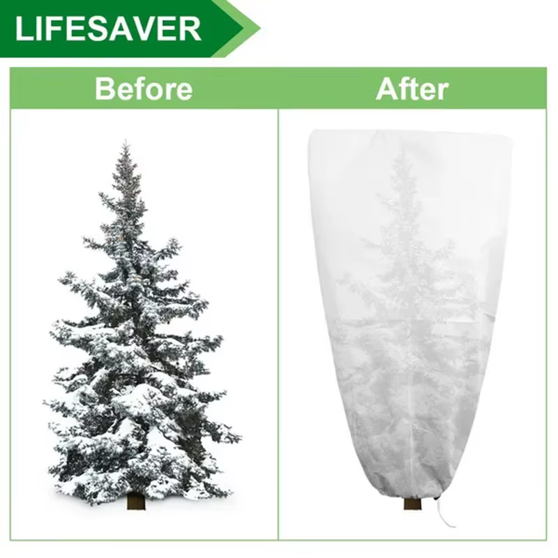 Sac chaud antigel pour plantes d'hiver