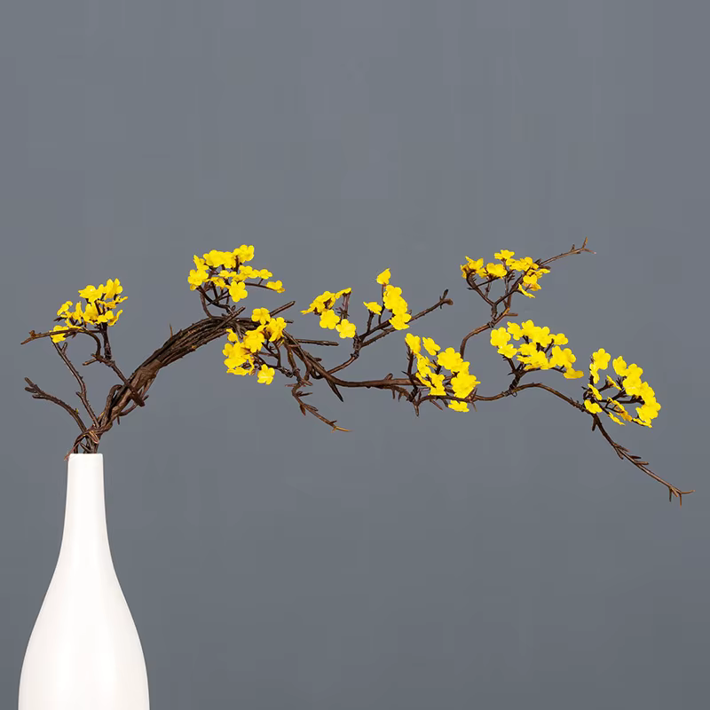 InjFlowers-Fleurs artificielles en rotin