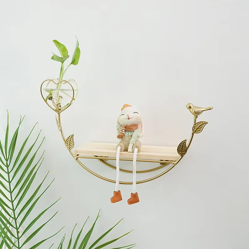 Étagère murale flottante pour plantes en pot