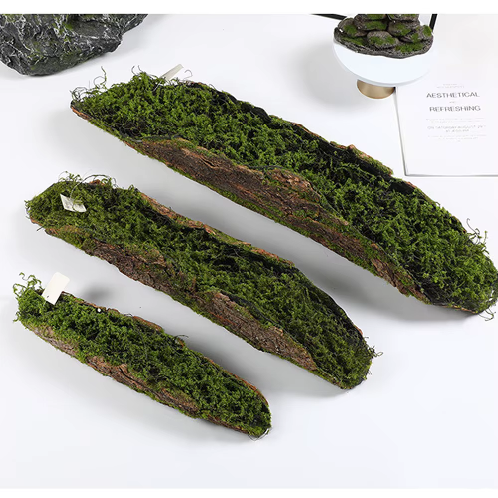 1 Imitation écorce mousse plantation blocs