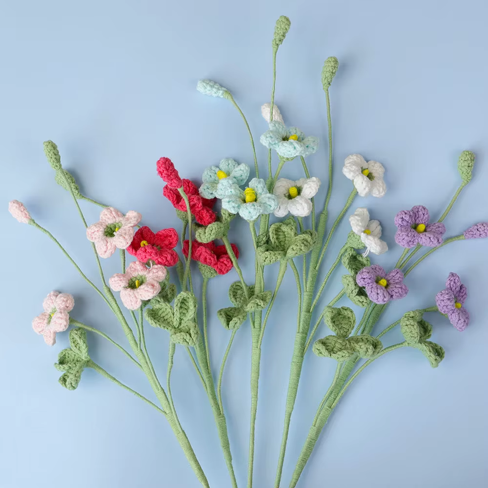 Bouquet au Crochet Oxalis mignon