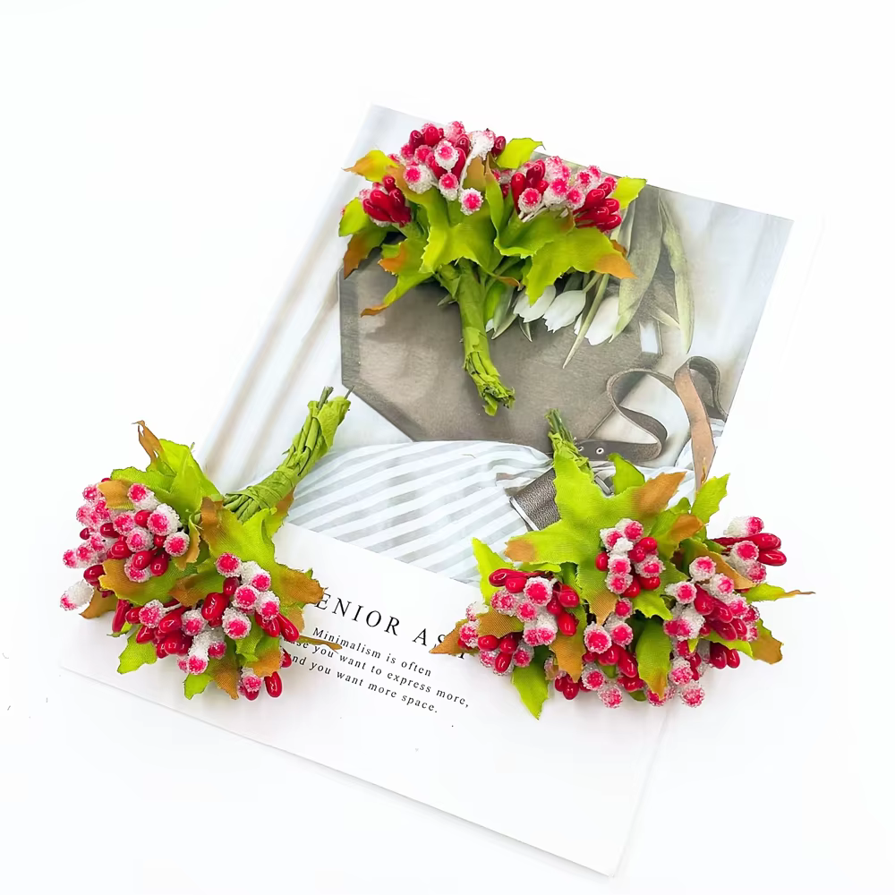 Fleurs Artificielles en Étamines de Gel