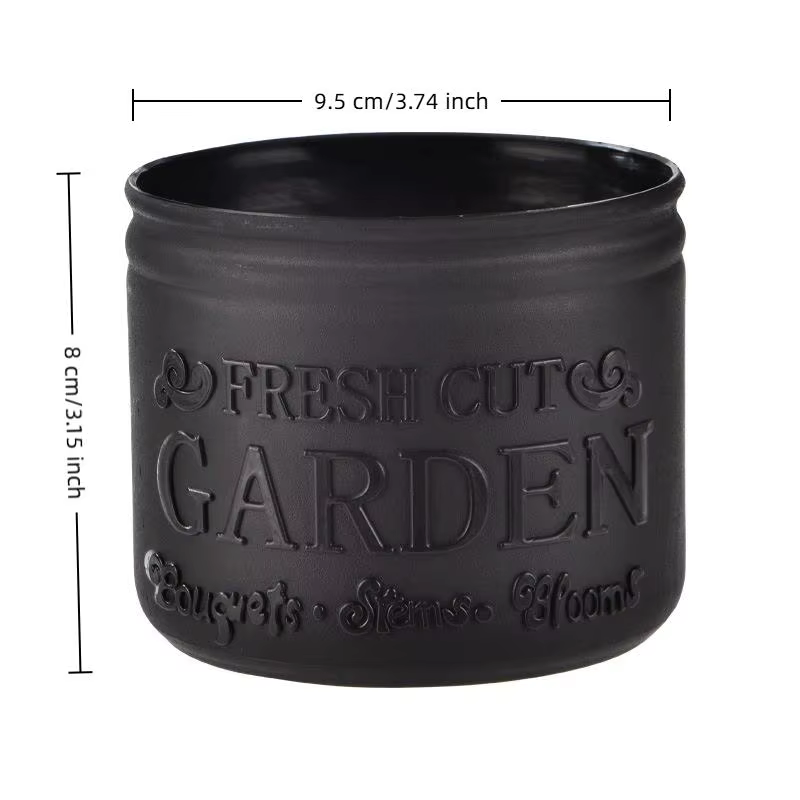 Pot de fleurs rond pour plantes succulentes