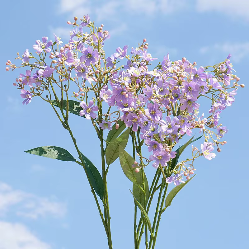 Fleur artificielle douce d'hiver de 27
