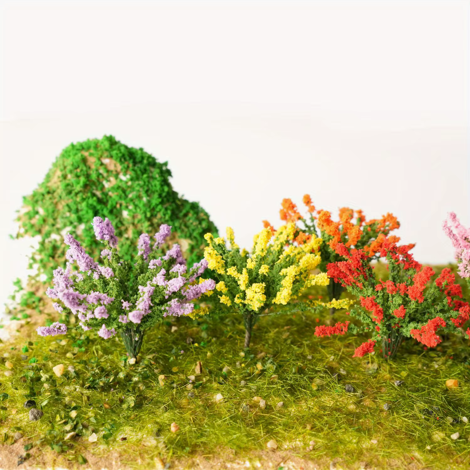 5 Pièces de Arbustes Miniatures Colorés