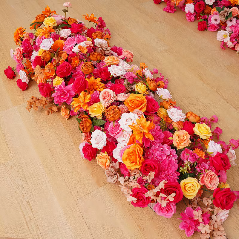 Nucleorner de fleur de pivoine rose orange