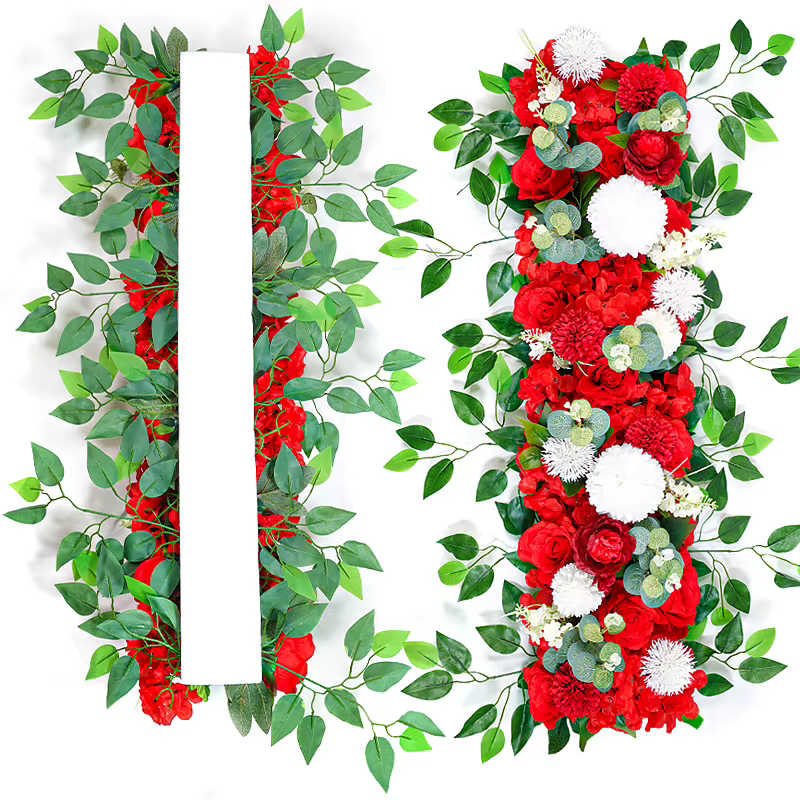 Mur de Fleurs Artificielles pour Mariage