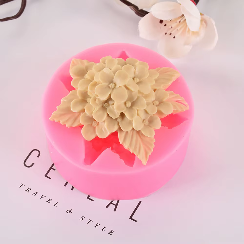 Silicone monde lilas Rose Lily Fondant