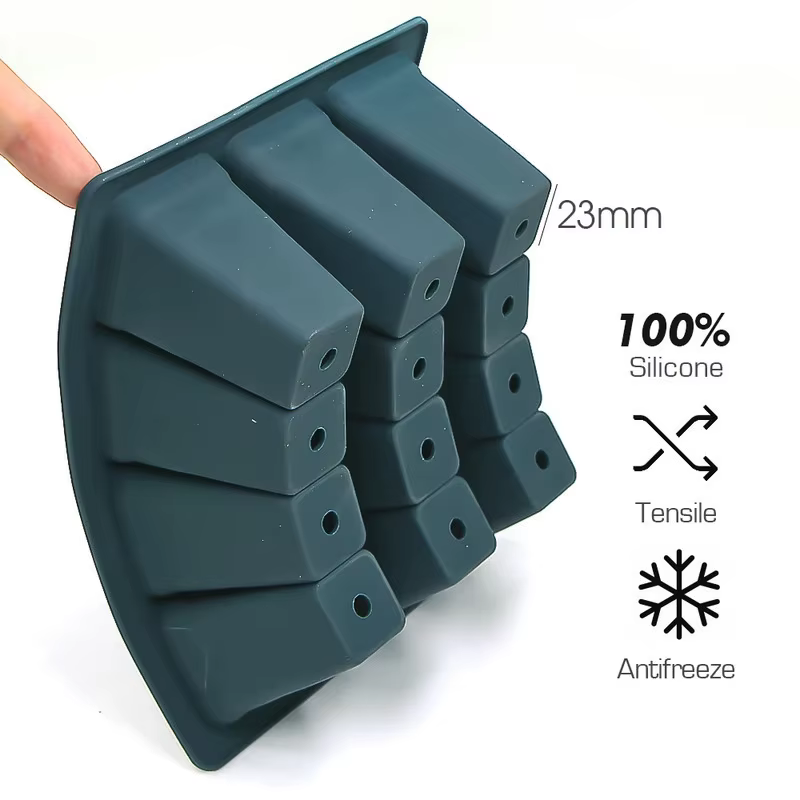 Plateau de Germination de graines carré en Silicone à 9 carreaux