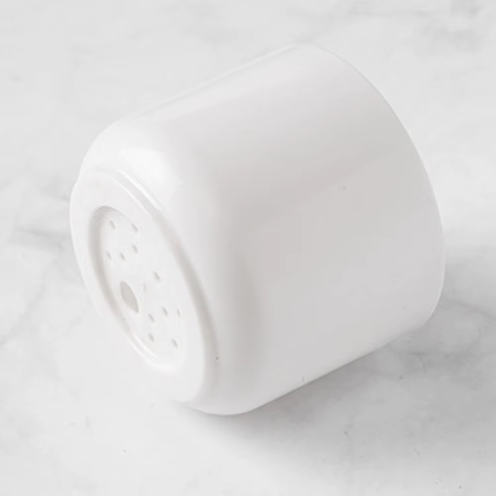 Pot de fleurs rond en plastique