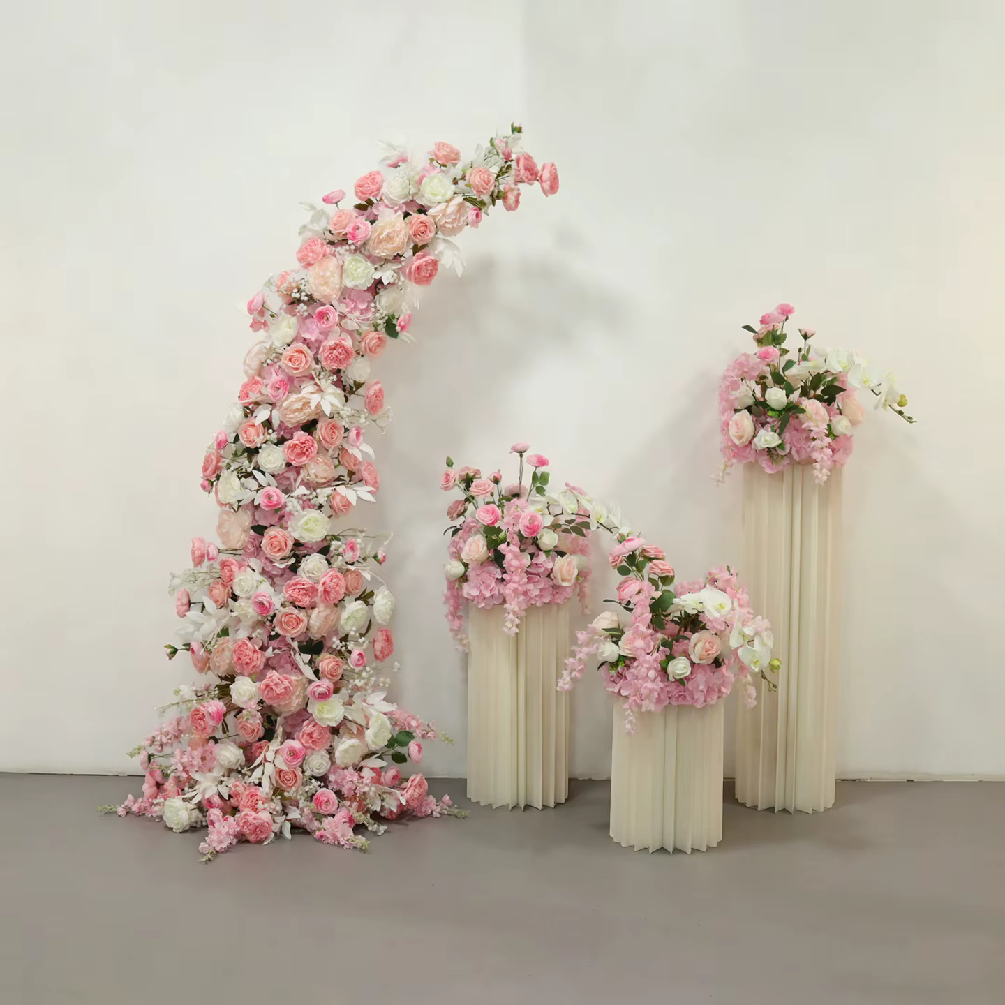 Composition florale rose