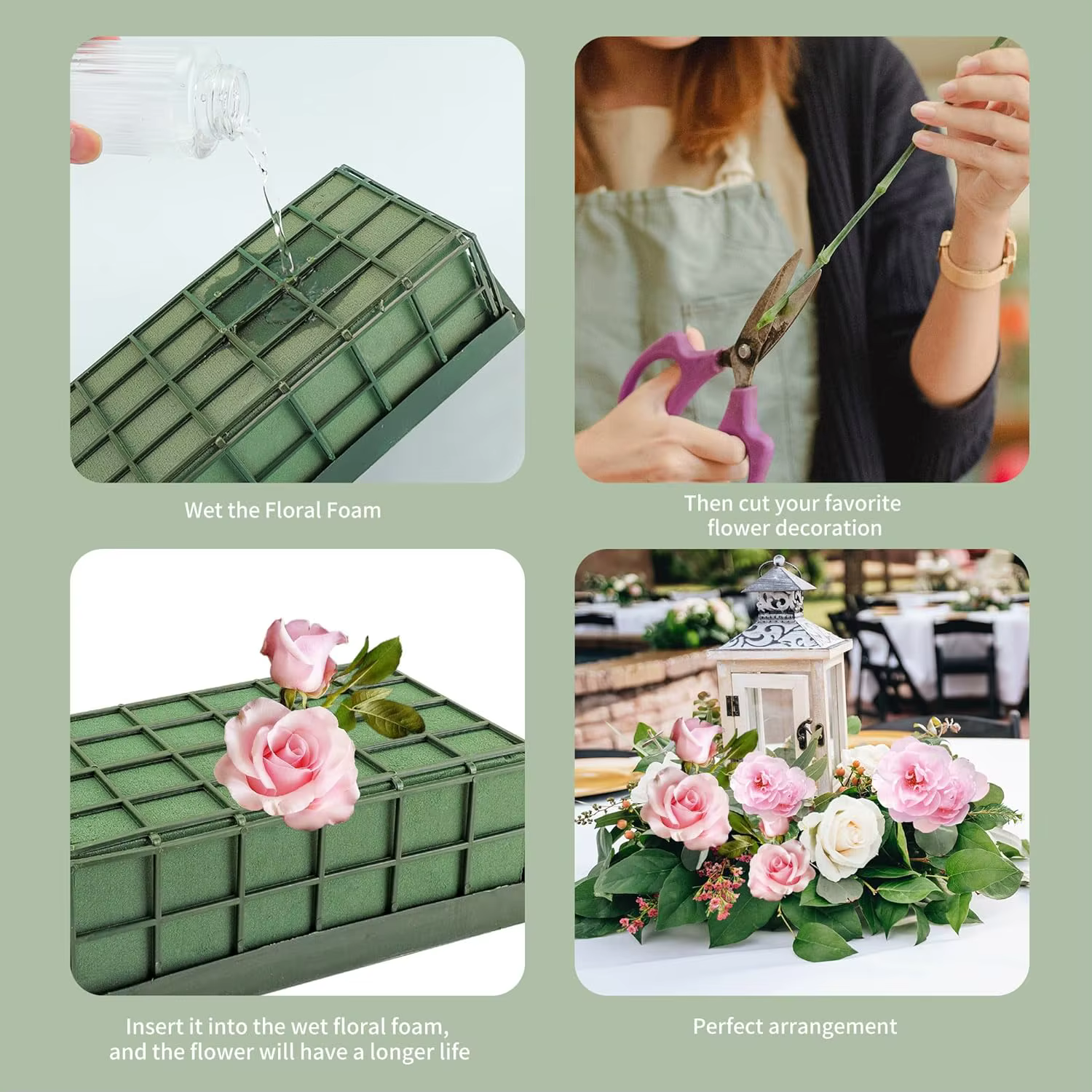 Blocs de Cage à fleurs en mousse