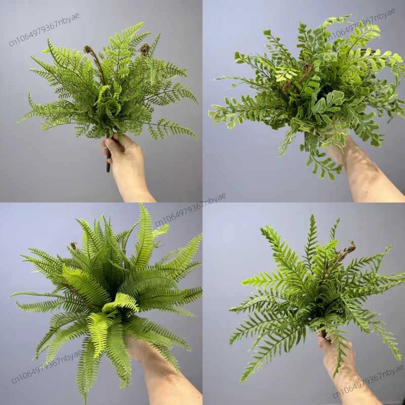 Feuilles de fougère artificielles