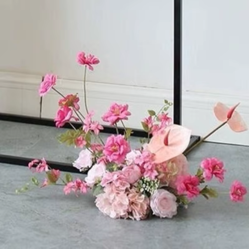 Guirlande de fleurs artificielles pour mariage